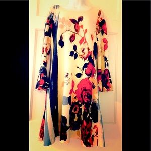 Bell-sleeve unique Maeve dress